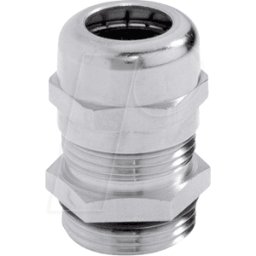 LAPP 52015710 - Unión roscada para cables, PG 9, R 4 - 8 mm, plateado, IP