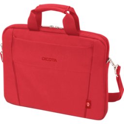 DICOTA D31306-R - Portátil, bolsa, estuche Eco Slim base 13-14.1 rojo