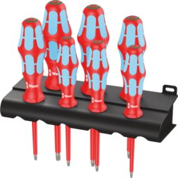 WERA 05022767001 - Juego de destornilladores TORX, acero inoxidable, 7 piezas