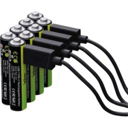VERICO 8X AAA900 - Batería de iones de litio, AAA (Micro), 1,5 V, 600 mAh, U
