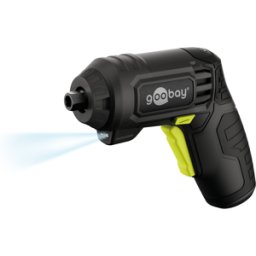 GOOBAY 77818 - Mini destornillador inalámbrico, 5 V, 1500 mAh, accesorio