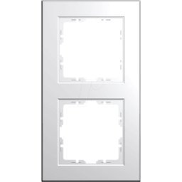 KOPP EL 07 402629005 - Marco protector - doble, HK07, blanco puro
