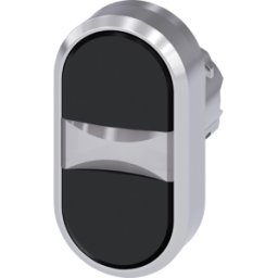 SIEMENS ACT50 3AB11-0AA0 - Pulsador doble SIRIUS ACT, 22 de diámetro negro - negro