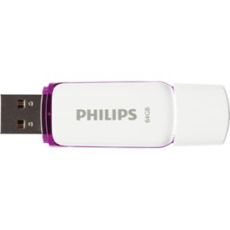 PHILIPS MEDIA PHI FM64FD70D - Memoria USB, USB 2,0, 64 GB, Snow Edition Magic Purple 2-Pack