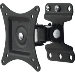 TECHLY ICA-LCD-201BK - Soporte mural para LCD 13-30 pulgadas, FullMotion, negro