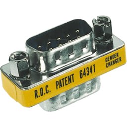 FREI COM 901 - Adaptador D-Sub, 9 patillas, macho-hembra
