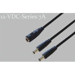 BKL 075923 - Cable adaptador, 300 mm, acoplamiento de CC a 2 conectores de CC