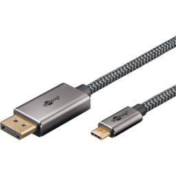 GOOBAY 75709 - Cable adaptador USB C > DP, 4K 60 Hz, 3,0 m.