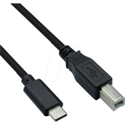ROLINE 11028337 - Cable USB 2,0, C macho a B macho, 3,0 m..