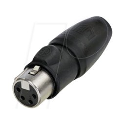 NEUTRIK NEU NC4FX-TOP - Conector hembra aéreo XLR de 4 pines, protección para ext