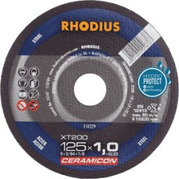 RHODIUS RHO 210233 - Disco de corte, acero, 230 mm, 1,9 mm, XT200, 22,23 mm