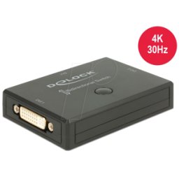 DELOCK 18751 - Switch bidireccional DVI