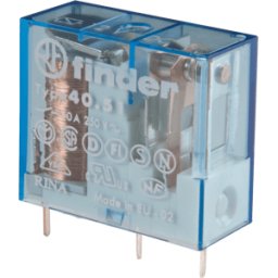 FINDER FIN 40.51.9 12V - Relé de conexión, 1x UM, 250V/10a, 12V, RM 5,0mm