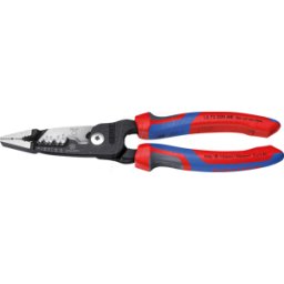 KNIPEX KN 13 72 200 ME - Alicate eléctrico multifunción, 200 mm, cabeza pulida