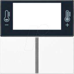 JUNG JG A 4093 TSA WW - Juego de botones 3-fold para controlador de sala F40 - Alpine wh