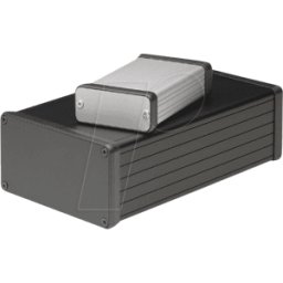 HAMMOND MANUFACTURING 1455N2201 - Carcasa de perfil, 1455 N, 220 x 103 x 53 mm, plateada