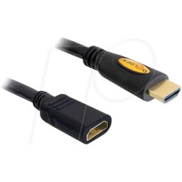 DELOCK 83080 - Delock Cable High Speed HDMI with Ethernet - HDMI A male > HDMI