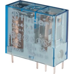 FINDER FIN 40.61.9 12V - Relé de conexión, 1x UM, 250 V/16 A, 12 V, RM 5,0 mm