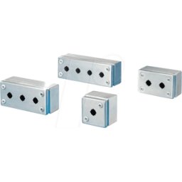 RITTAL SM2384.030 - Carcasa de pulsador, 220 x 100 x 90 mm, plata, IP66