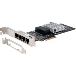 EXSYS EX-60204 - Tarjeta de red, PCIe, Gigabit Ethernet, 4x RJ45