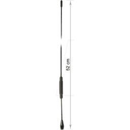 DELOCK 12438 - Antena de varilla, TETRA BOS 380 - 410 MHz, 2,5 dBi