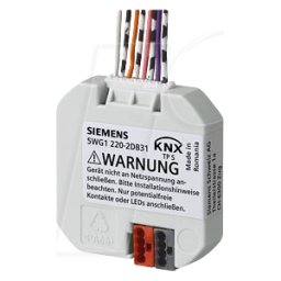 SIEMENS SIE UP 220D31 - Interfaz de botón 4x contacto libre de potencial para control le