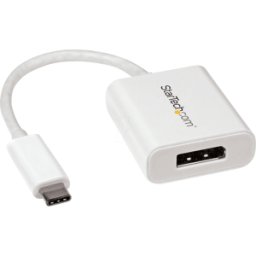 STARTECH.COM ST CDP2DPW - Monitor adaptador, USB-C > DP, 4K 60Hz, blanco