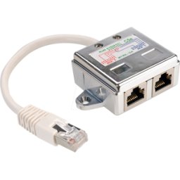 VALUE 21993050 - Adaptador en T RJ45, Cat.5e, STP