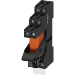 SIEMENS SIE LZSRT3B4R24 - Relé enchufable, unidad completa AC 24V, 1 contactos de cambio