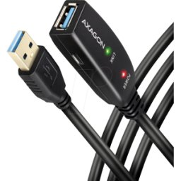 AXAGON AXG ADR-305 - Cable USB 3,0 activo, Un macho > Una hembra, 5 m..