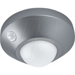 LEDVANCE LDV 075270855 - Luz nocturna NIGHTLUX, 105 lm, con sensor de movimiento, platead