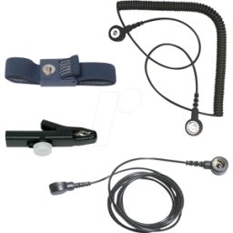 BERNSTEIN BERN 9-350 - Conjunto de pulsera de contacto ESD, 4 piezas