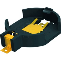 KEYSTONE 1070 - Soporte de pilas de botón para 1 diámetro de 20 mm