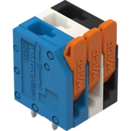 WAGO 2601-3103SP - Terminal Ethernet de par único, 3 pines, 1,5 mm²