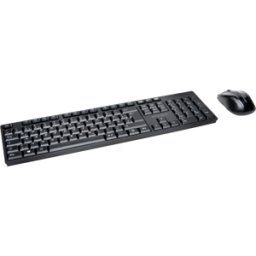 KENSINGTON KENS K75230DE - Combinación de teclado y ratón, radio, negro