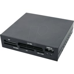 LOGILINK CR0012 - Lector de tarjetas, interno, 3,5", USB 2.0, todo en uno