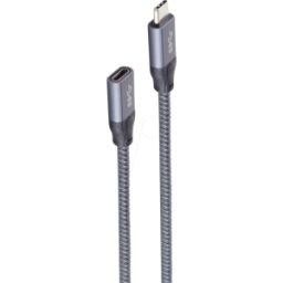 SHIVERPEAKS SHVP BS13-46020 - Cable USB 3,1, enchufe C > zócalo C, 1 m..