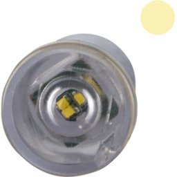 ION INDUSTRIES ION 99100121 - Luz indicadora blanca cálida para atenuador led con lámpara indi