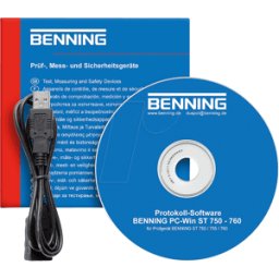 BENNING 047002 - Software para PC Benning PC-WIN ST 750-760