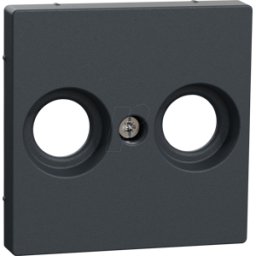 MERTEN ME SM 4122-0414 - Sistema M, toma de antena, antracita, placa central