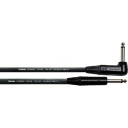 CSI 3 PR 150 - CORDIAL 6,3 mm mono jack, mono ángulo jack, 3,00m