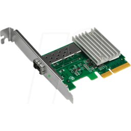 TRENDNET TRN TEG-10GECSFP - Tarjeta de red, PCI Express x4, 10 Gigabit Ethernet, 1 SFP