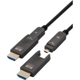 MAXTRACK MATR C504-20M - Cable HDMI/micro HDMI AOC - 8K 60 Hz, 20,0 m.