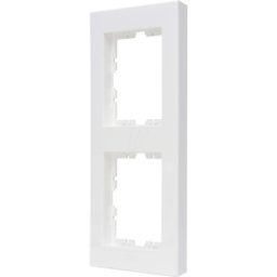 KOPP EL 07 406929008 - HK07 PURE - Marco de cubierta 2 veces, blanco puro