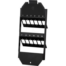 LOGILINK NK4070 - Fibra óptica, soporte de adaptador, 12 puertos para dep&o