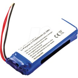 FREI AKKU 31189 - Batería de repuesto, JBL Charge 3, Li-Po, 6000 mAh
