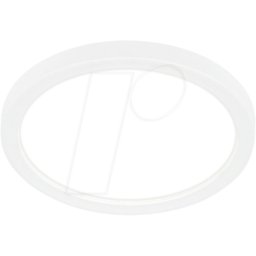 BLULAXA 50958 - Lámpara de techo, 12 W, 1200 lm, 3000 K, anillo blanco