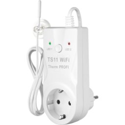 ELEKTROBOCK EB TS11WTP - Termostato de enchufe, WLAN, función de medición