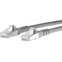 METZ CONNECT BTR 1308451033-E - Cable de interconexiones RJ45 Cat.6a S/FTP 1,0 m gris