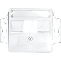 DAETWYLER UNILAN 440028 - Caja de conexión UP-K para 3x MS-K 1/8, RAL 9010